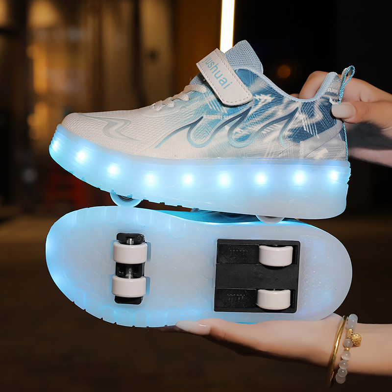 Outdoor Lighting Quality - Youth Roller Shoes LED Lights High