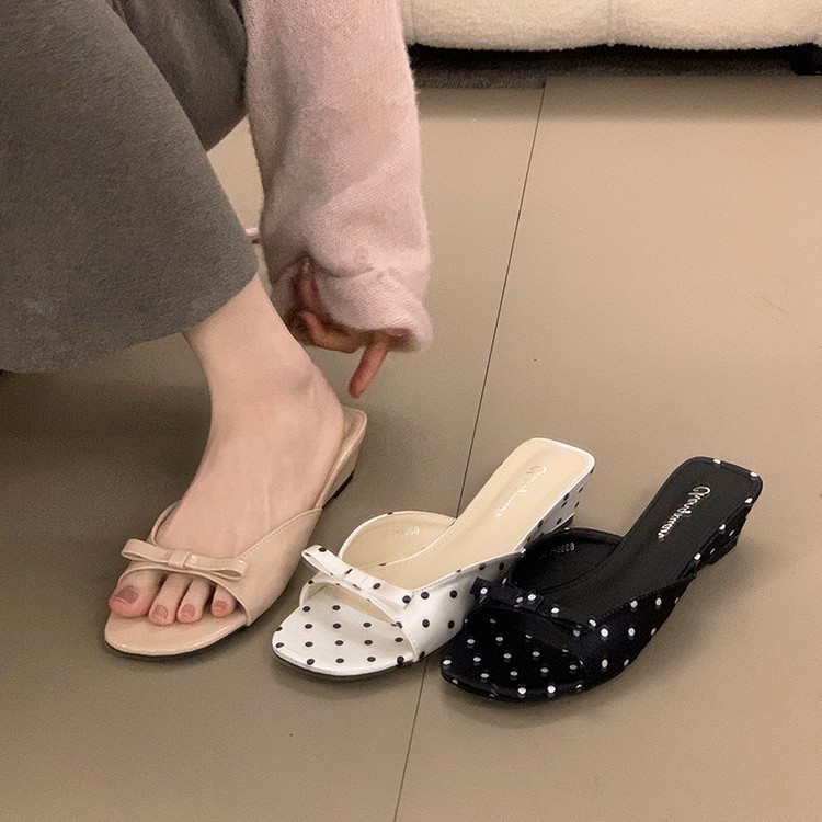 Outdoor Lighting Modern - 2026 New Polka Dot Wedges Heels
