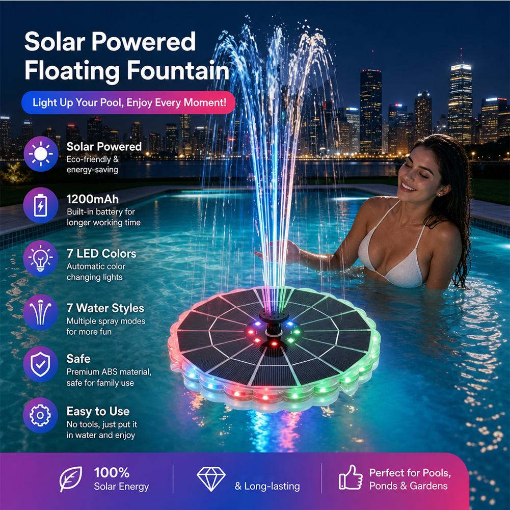 Outdoor Lighting Quality - 3.5W Outdoor Solar Fountain Pump Kit