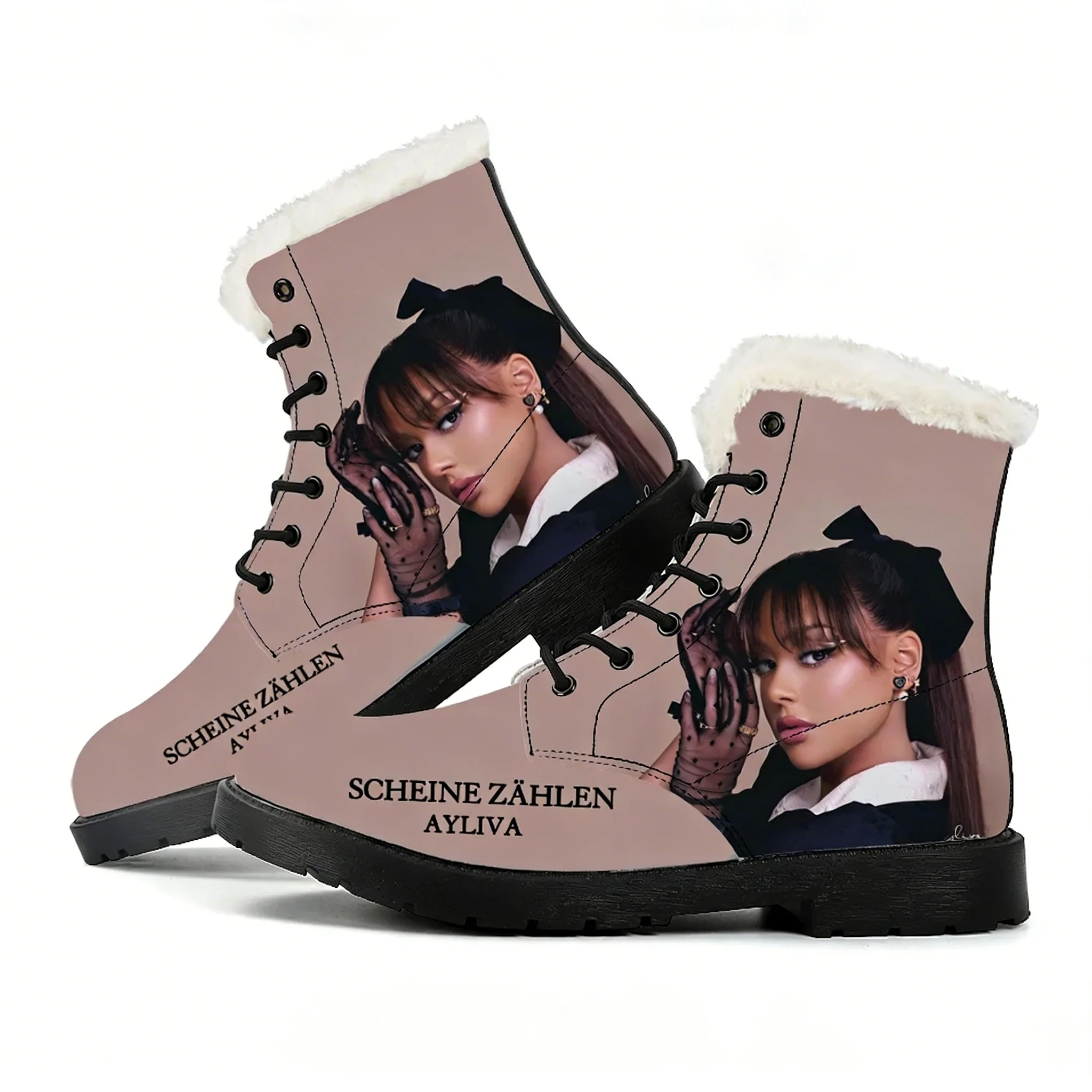 Outdoor Lighting Quality - Ayliva Schwarzes Herz Wunder Plush Boots