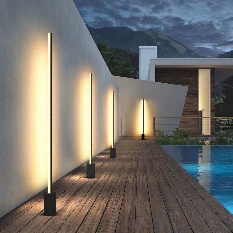 Outdoor Lighting Modern - New Arrival Modern Outdoor LED Long