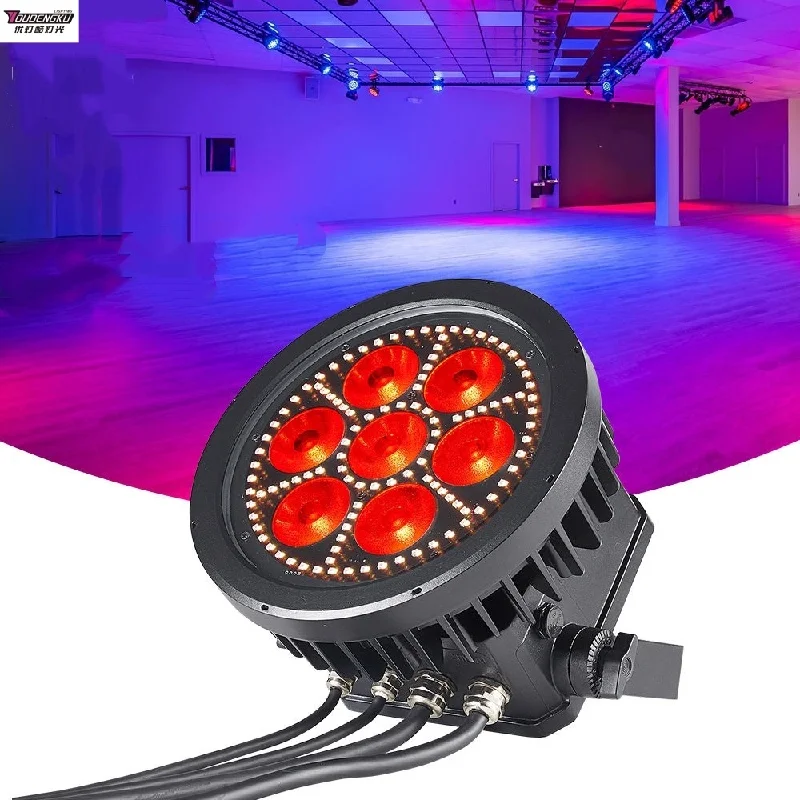 Outdoor Lighting Architectural - 4pieces Waterproof 7x40w RGBW 4in1 LED