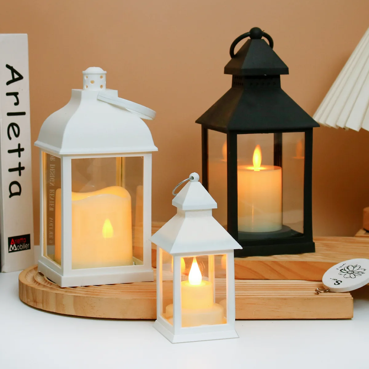 Outdoor Lighting For Camping - Portable LED Candle Lamps Night Camping