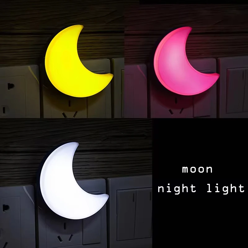 Dusk To Dawn Bulb - 220V Moon Night Light EU Plug