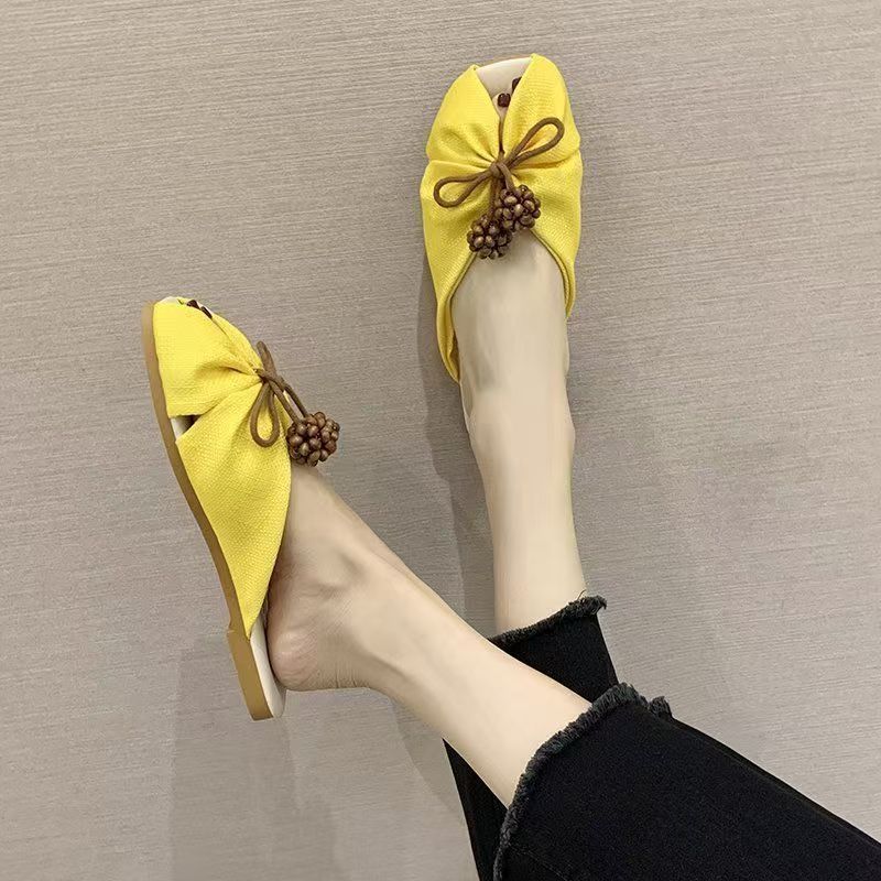 Outdoor Lighting Modern - Summer Baotou half-slipper women's fashionable, comfortable