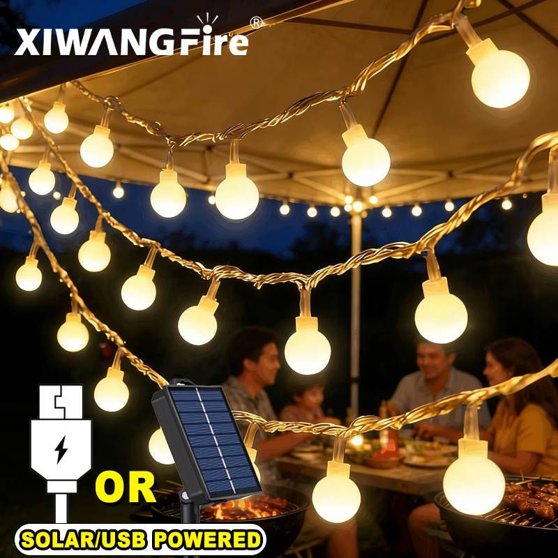 3-10M Solar/USB/Battery String - đánh giá và giá Outdoor Lighting For Camping