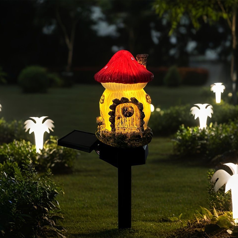 Solar Powered Mushroom Lights  - đánh giá và giá Outdoor Lighting Architectural