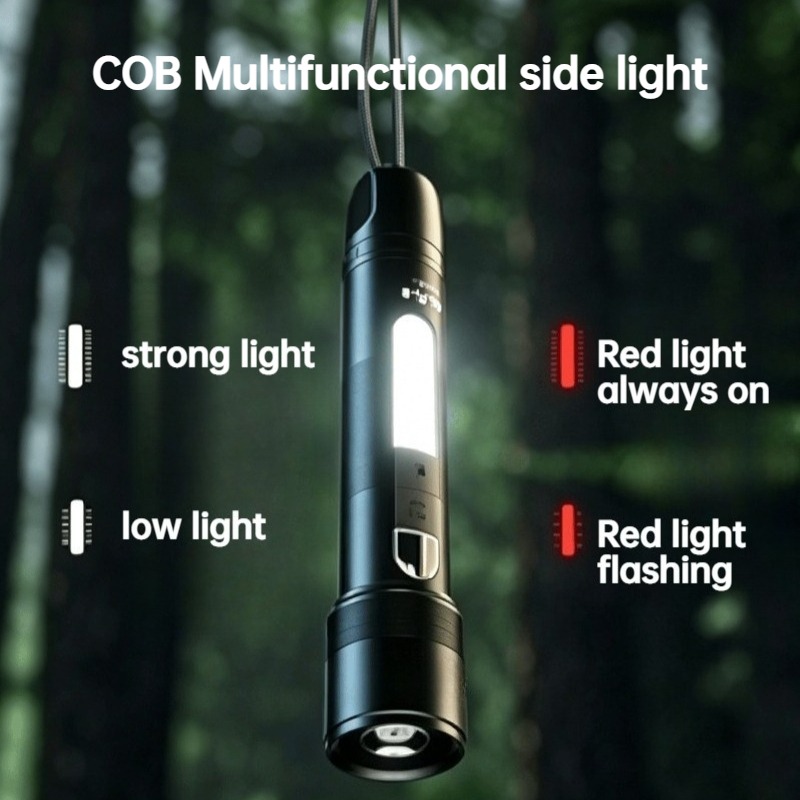 Multi Functional LED Flashligh - đánh giá và giá Outdoor Lighting For Camping