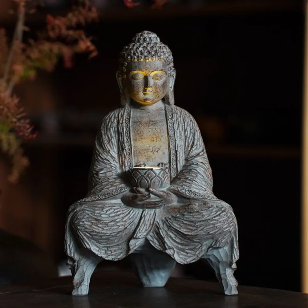 Outdoor Solar Buddha Statue Li - đánh giá và giá Outdoor Zen Lighting