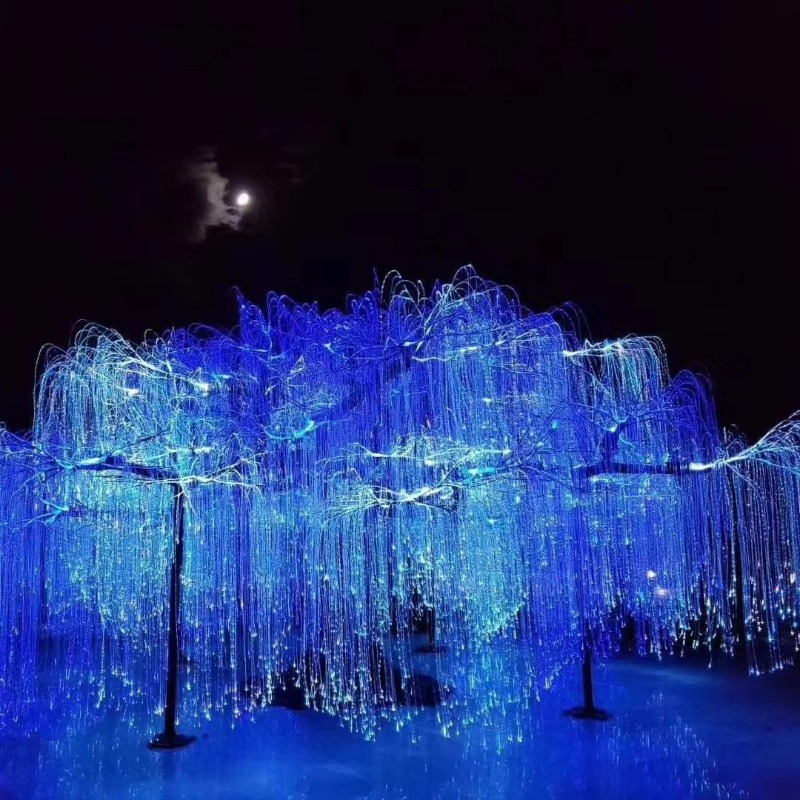 DIY Fiber Optic Life Tree Lamp - đánh giá và giá Outdoor Lighting Architectural