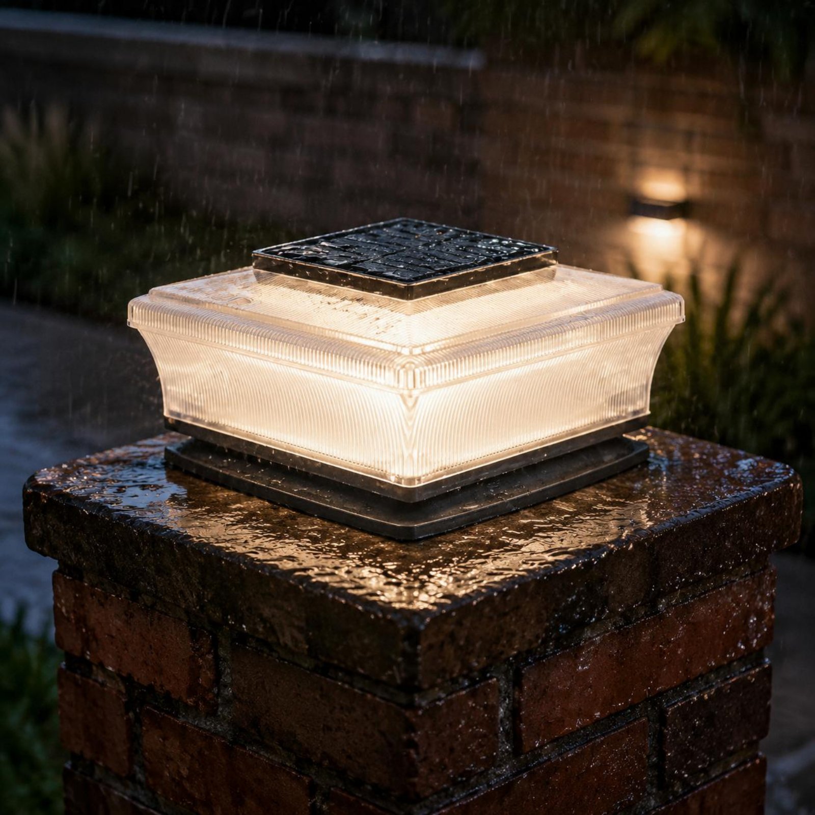 Solar Post Cap Light Wireless  - đánh giá và giá Outdoor Lighting Modern