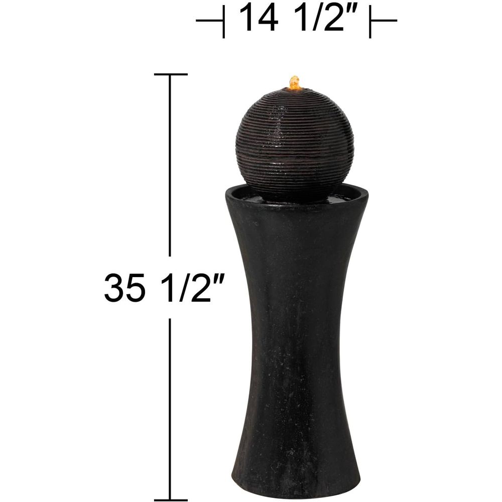 35 1/2 High LED Pillar Indoor  - đánh giá và giá Outdoor Zen Lighting