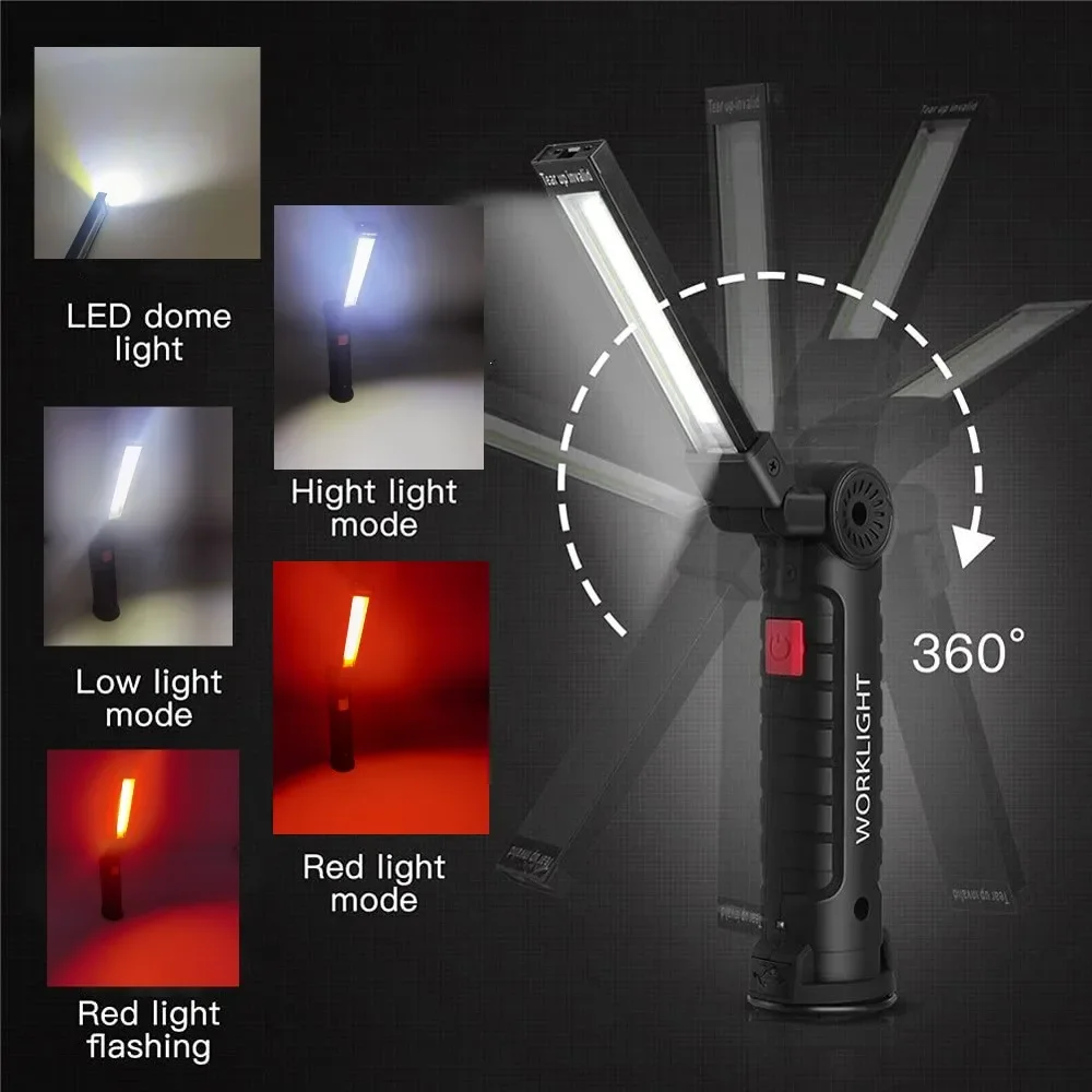 Portable COB LED Flashlight US - đánh giá và giá Outdoor Lighting For Camping