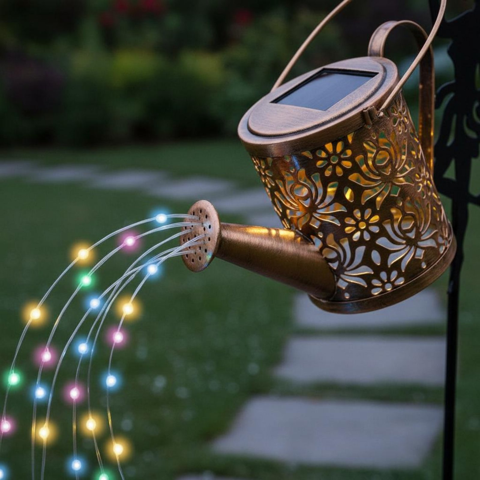 Solar Fairy Watering Can Light - đánh giá và giá Outdoor Lighting Modern