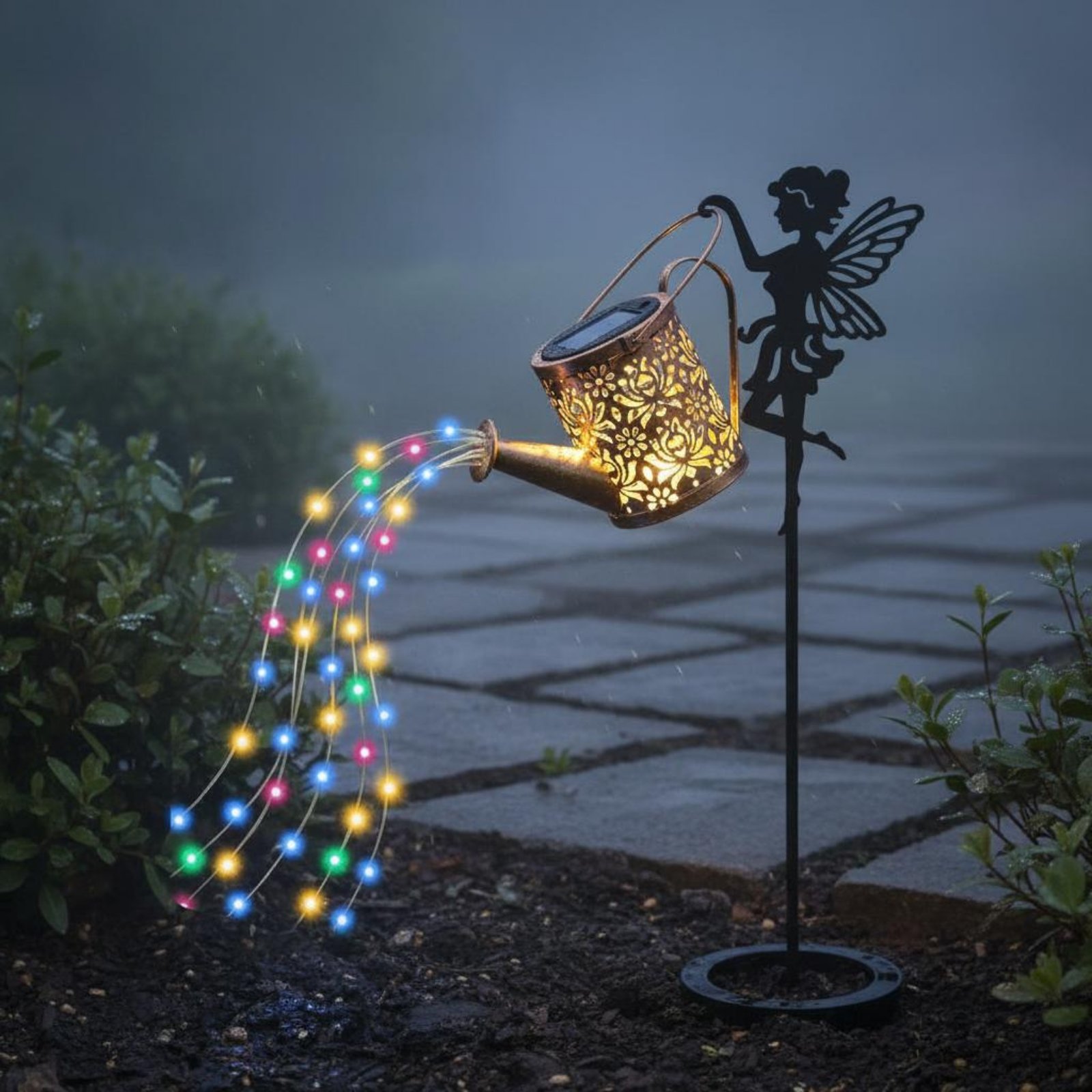 Solar Fairy Watering Can Light - đánh giá và giá Outdoor Lighting Modern