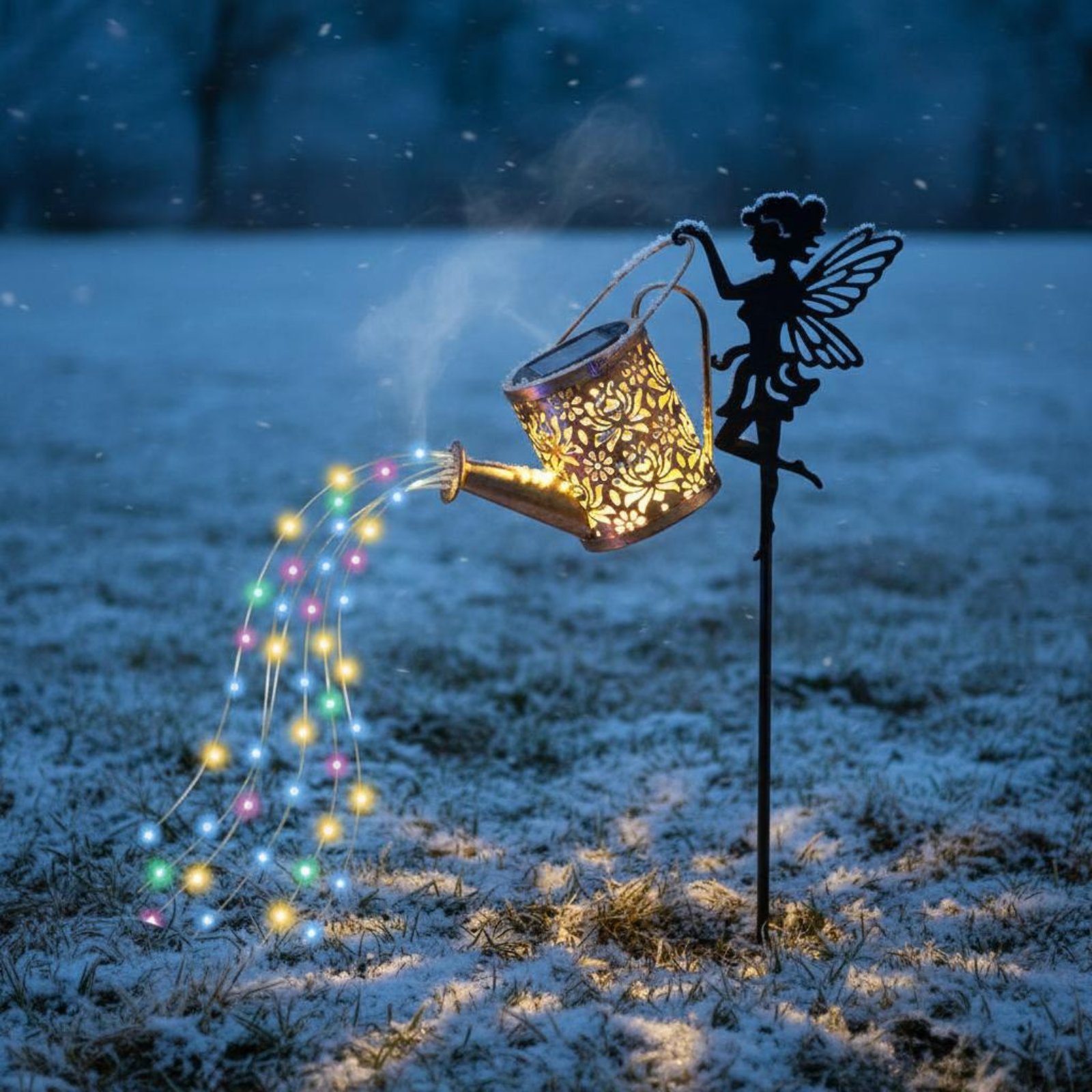 Solar Fairy Watering Can Light - đánh giá và giá Outdoor Lighting Modern