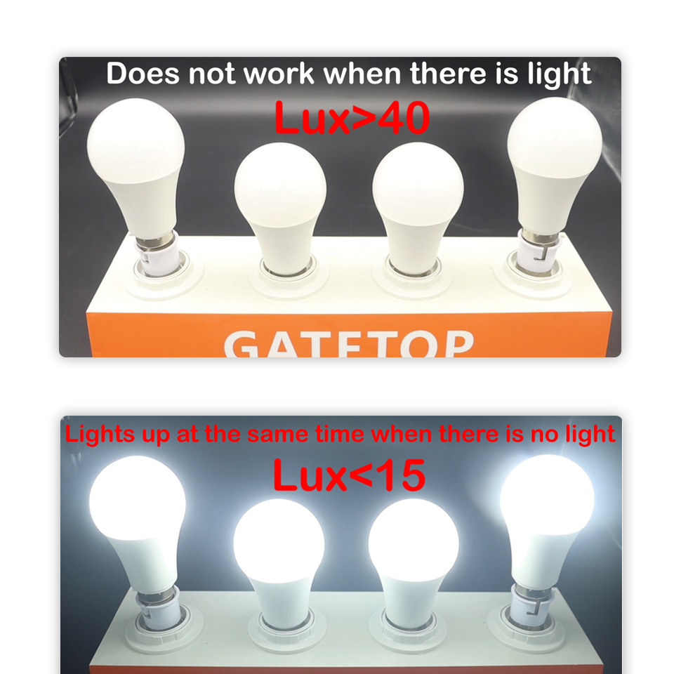 Hot Led Bulb Light Sensor Cont - đánh giá và giá Dusk To Dawn Bulb