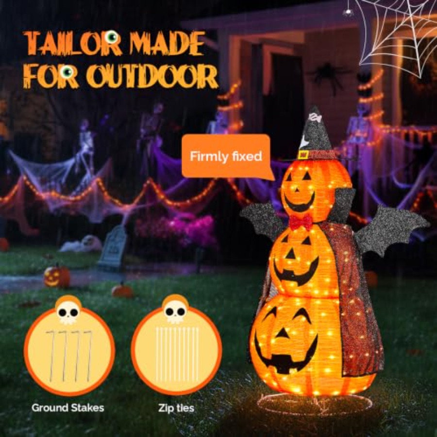 Outdoor Halloween Decorations: - đánh giá và giá Outdoor Lighting Halloween