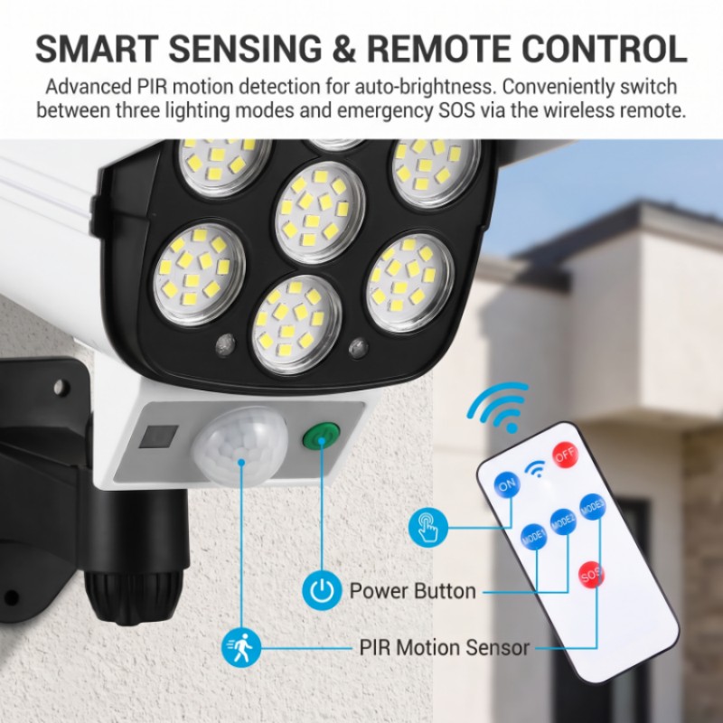 Solar Security LED Flood Light - đánh giá và giá Dusk To Dawn Bulb