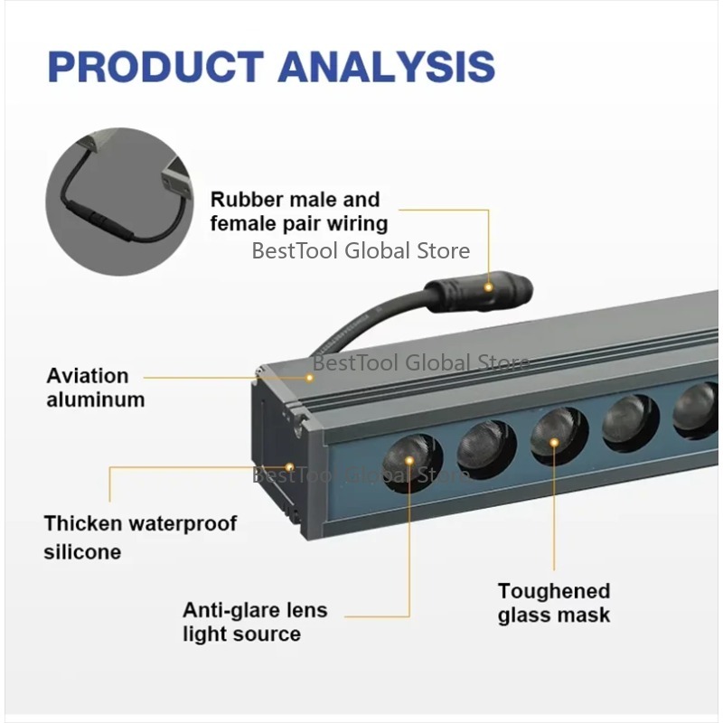 D-MX512 LED Wall Washer Lights - đánh giá và giá Outdoor Lighting Architectural