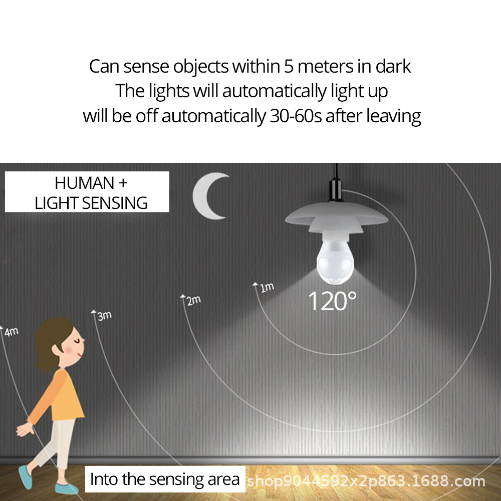 E27 LED Bulb PIR Motion Sensor - đánh giá và giá Dusk To Dawn Bulb
