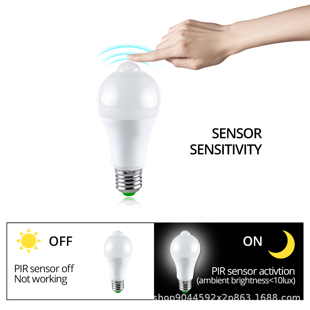 E27 LED Bulb PIR Motion Sensor - đánh giá và giá Dusk To Dawn Bulb