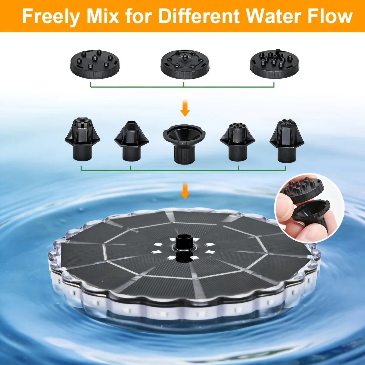3.5W Outdoor Solar Fountain fo - đánh giá và giá Outdoor Lighting Quality