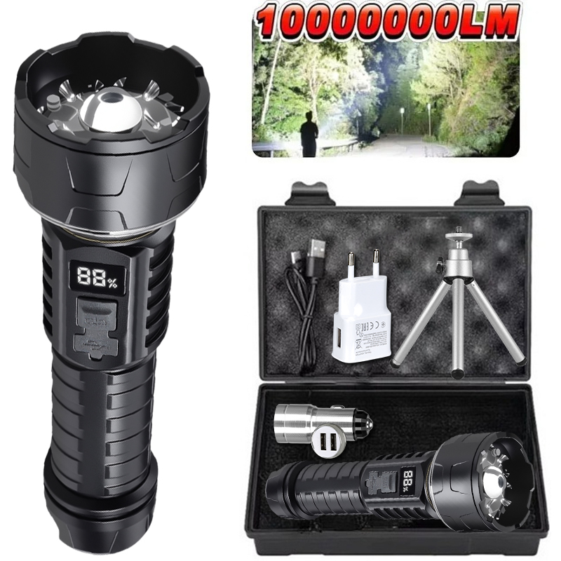 COB LED Flashlight Rechargeabl - đánh giá và giá Outdoor Lighting For Camping