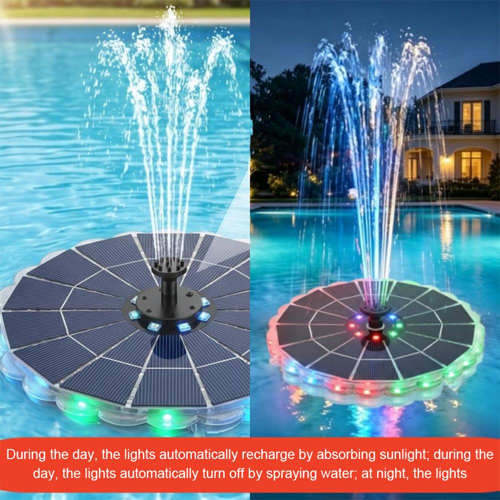 3.5W Outdoor Solar Fountain Pu - đánh giá và giá Outdoor Lighting Quality