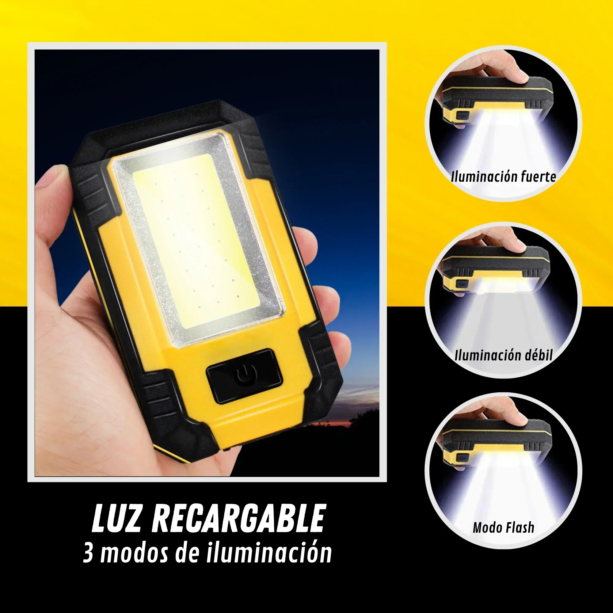 Portable 4000MaH Rechargeable  - đánh giá và giá Outdoor Lighting For Camping