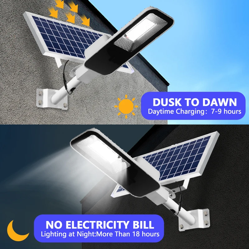 200W Powerful Solar Light Outd - đánh giá và giá Dusk To Dawn Bulb