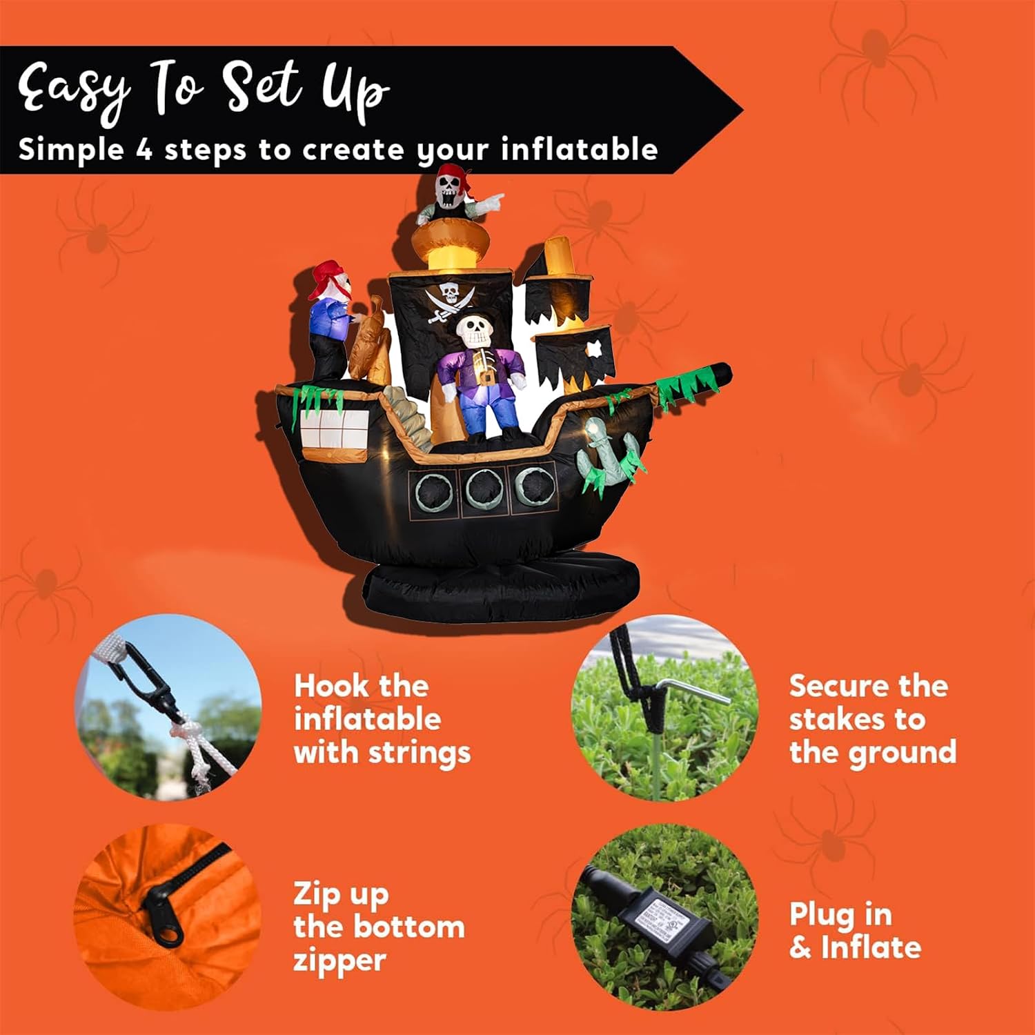 Outdoor Halloween Inflatable P - đánh giá và giá Outdoor Lighting Halloween
