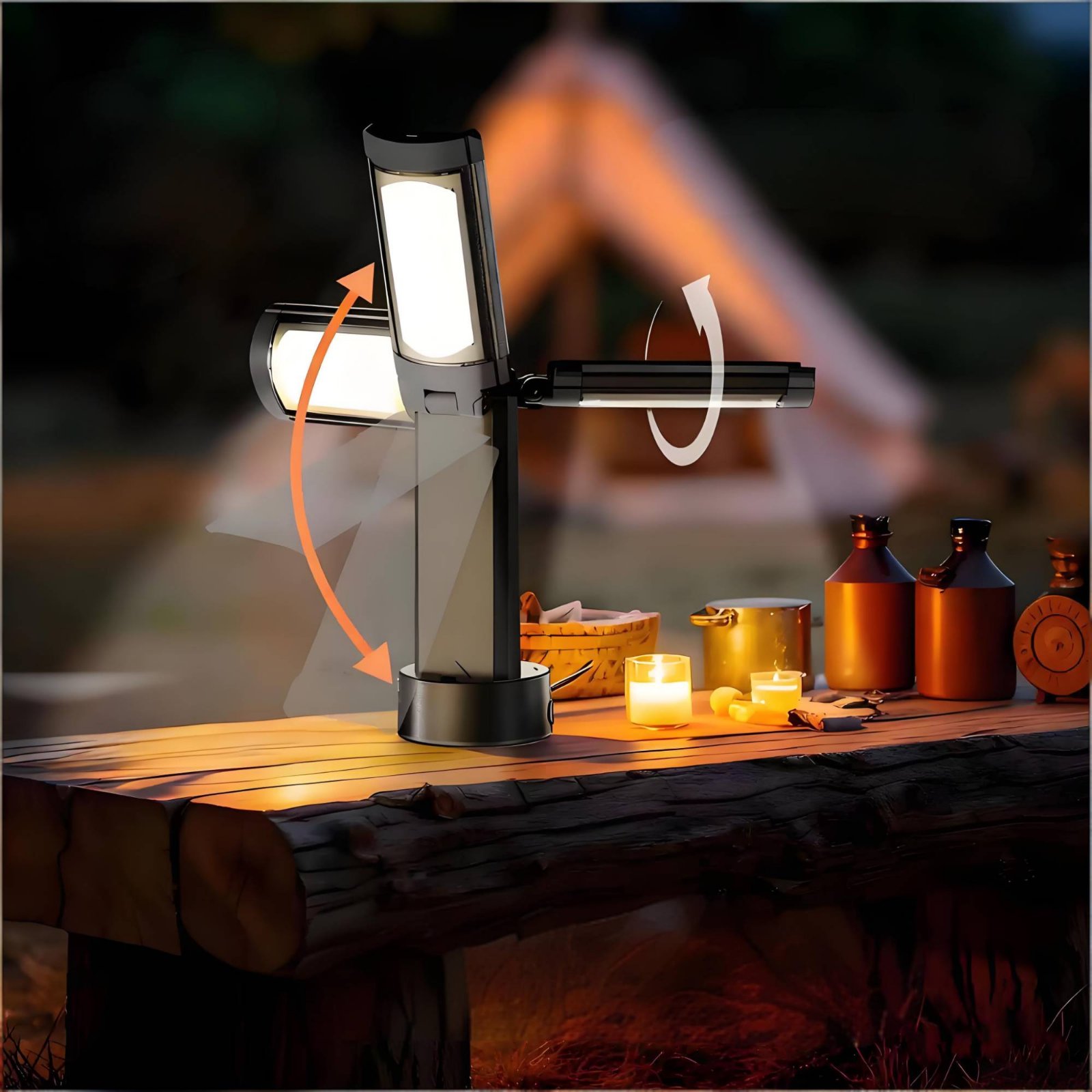 Telescopic Tent Lamp Adjustabl - đánh giá và giá Outdoor Lighting For Camping