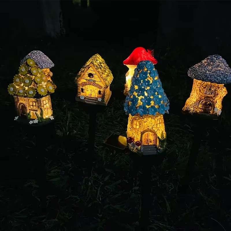 1pc Creative Solar Resin Mushr - đánh giá và giá Outdoor Lighting Architectural