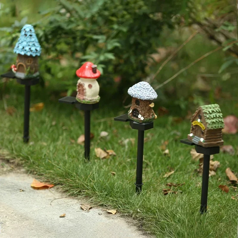 1pc Creative Solar Resin Mushr - đánh giá và giá Outdoor Lighting Architectural