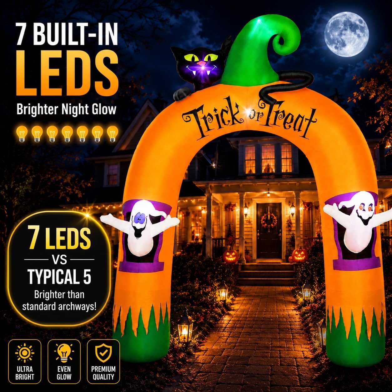 Halloween Inflatable Archway 1 - đánh giá và giá Outdoor Lighting Halloween