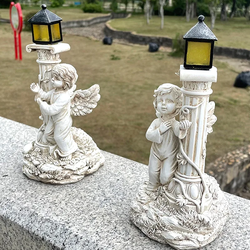 Solar Light European Roman Col - đánh giá và giá Outdoor Lighting Architectural
