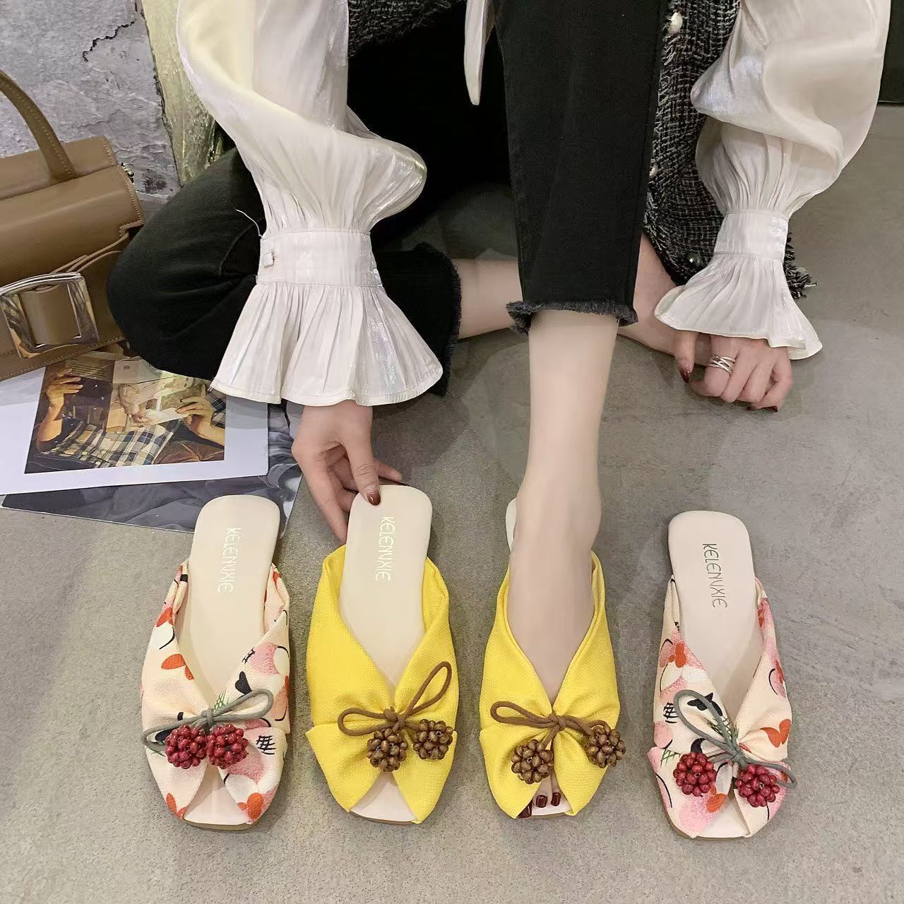 Summer Baotou half-slipper wom - đánh giá và giá Outdoor Lighting Modern