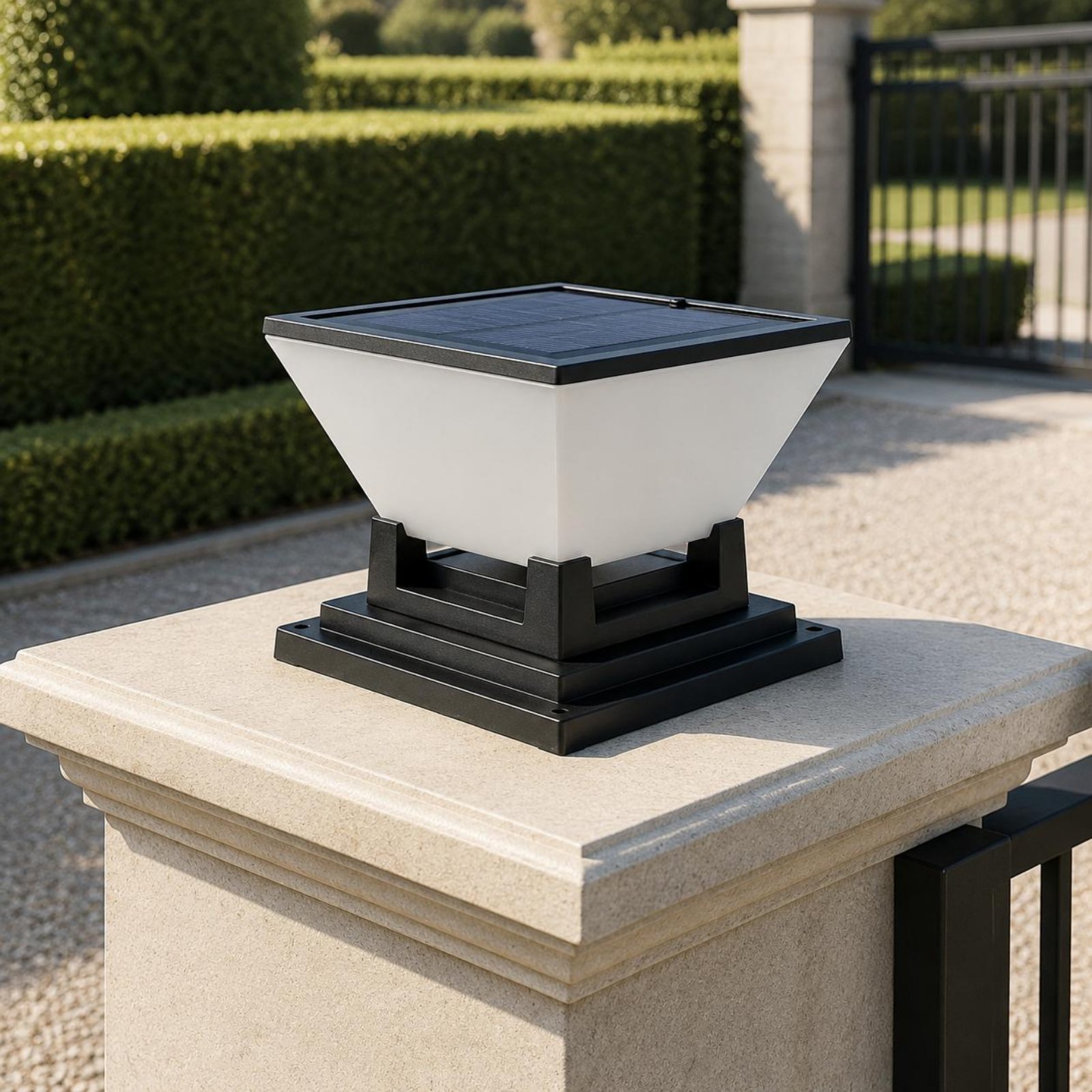 Solar Post Light Water Resista - đánh giá và giá Outdoor Lighting Modern